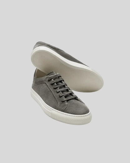 Leren Oxford Mørkegrå sneakers