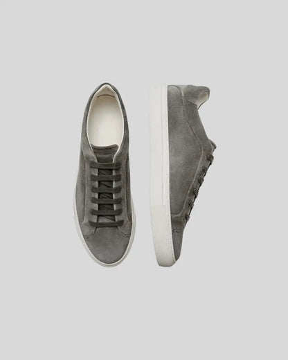 Leren Oxford Mørkegrå sneakers