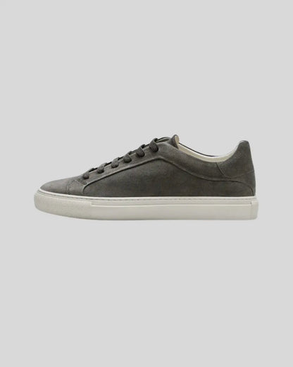 Leren Oxford Mørkegrå sneakers