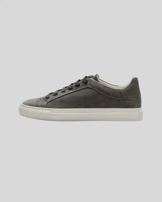 Leren Oxford Mørkegrå sneakers