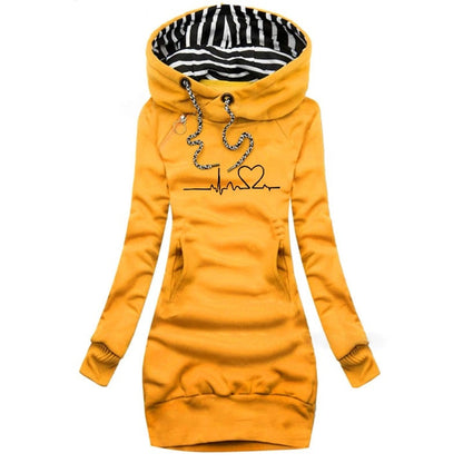 Trendy hoodiekjole til piger til kvinder