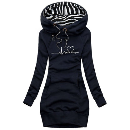 Trendy hoodiekjole til piger til kvinder