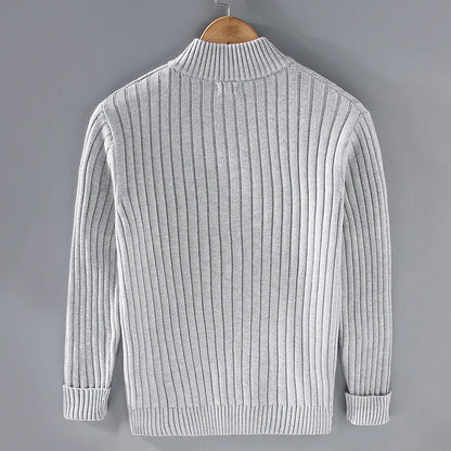 Strikket cardigan til mænd
