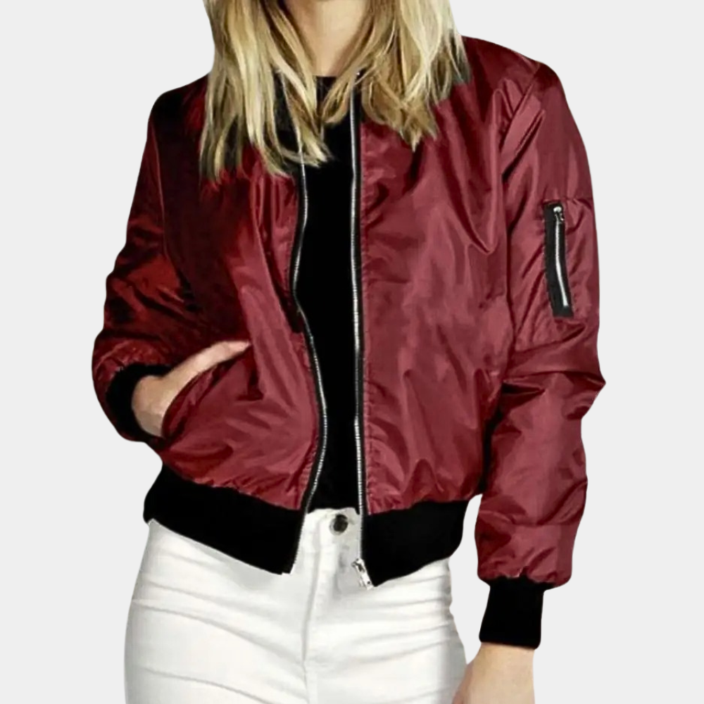 Bomberjakke med letvægtslynlås