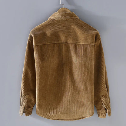 Corduroy vinterskjorte til herrer