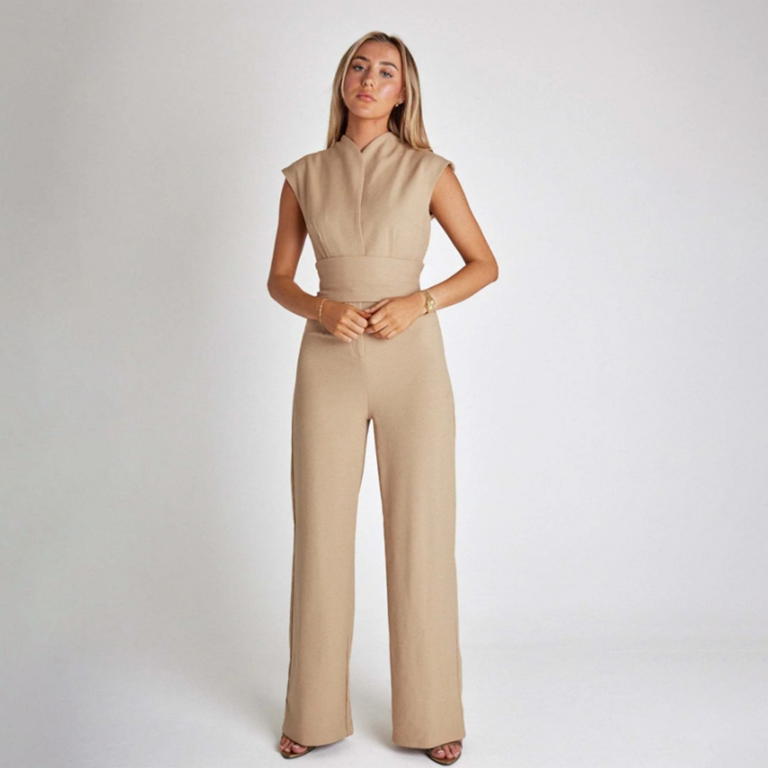 Moderigtigt jumpsuit med løse ben til damer