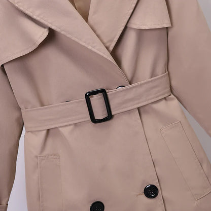 Elegante trenchcoats med bælte til kvinder