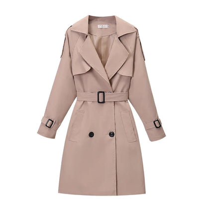 Elegante trenchcoats med bælte til kvinder