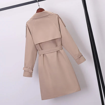 Elegante trenchcoats med bælte til kvinder
