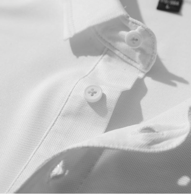 Polo shirt med god pasform til mænd