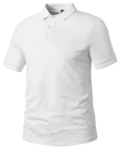 Polo shirt med god pasform til mænd