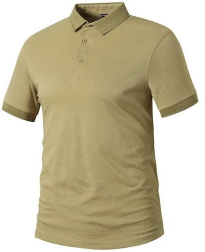Polo shirt med god pasform til mænd