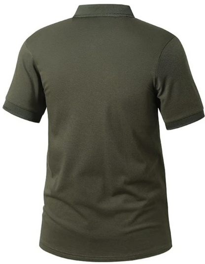 Polo shirt med god pasform til mænd