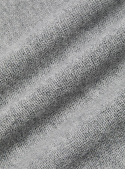 Grå sweater i premium uld