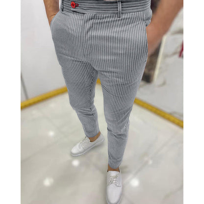 Slim Fit afslappet bukser til mænd