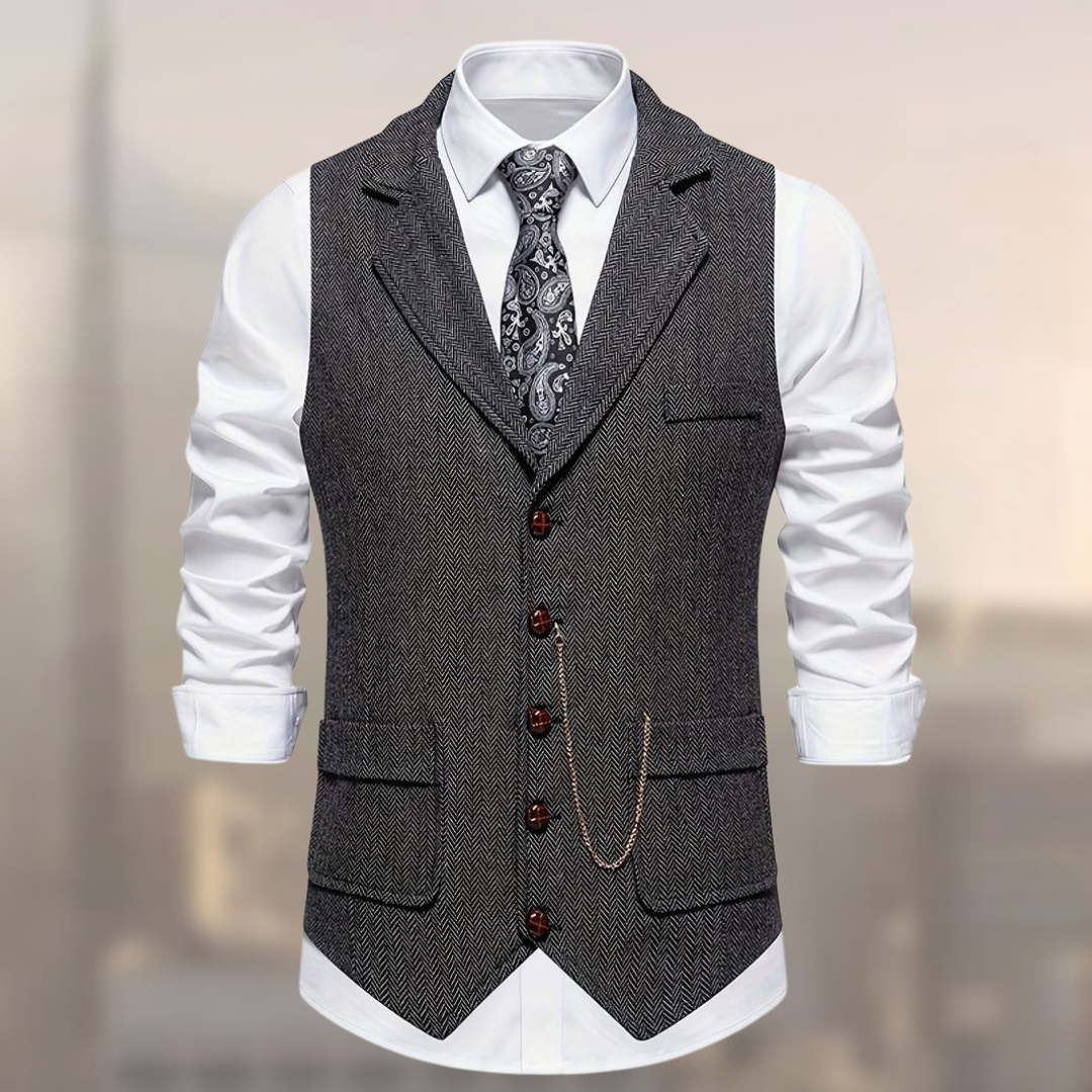 Retro-vest til mænd