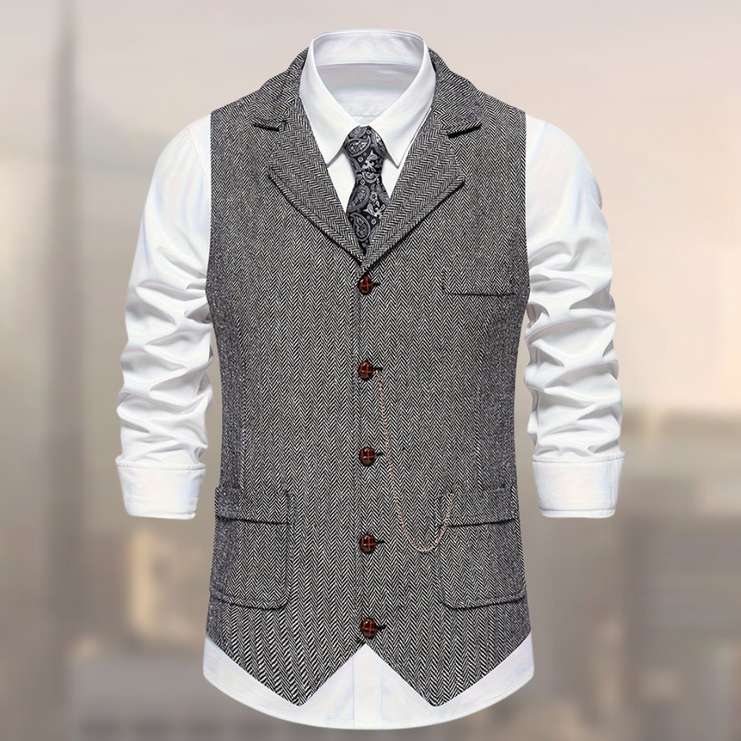 Retro-vest til mænd