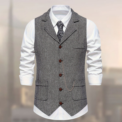 Retro-vest til mænd