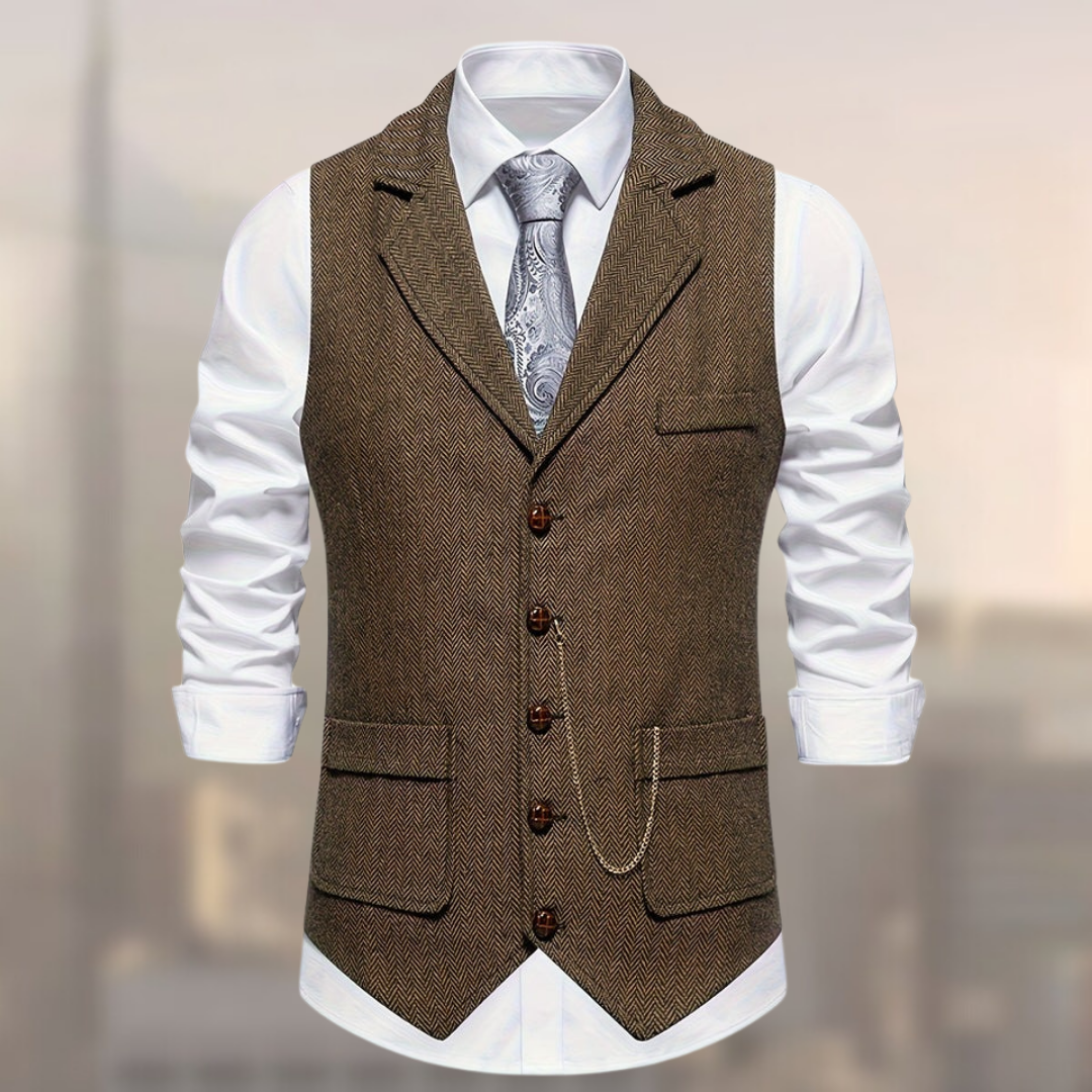 Retro-vest til mænd