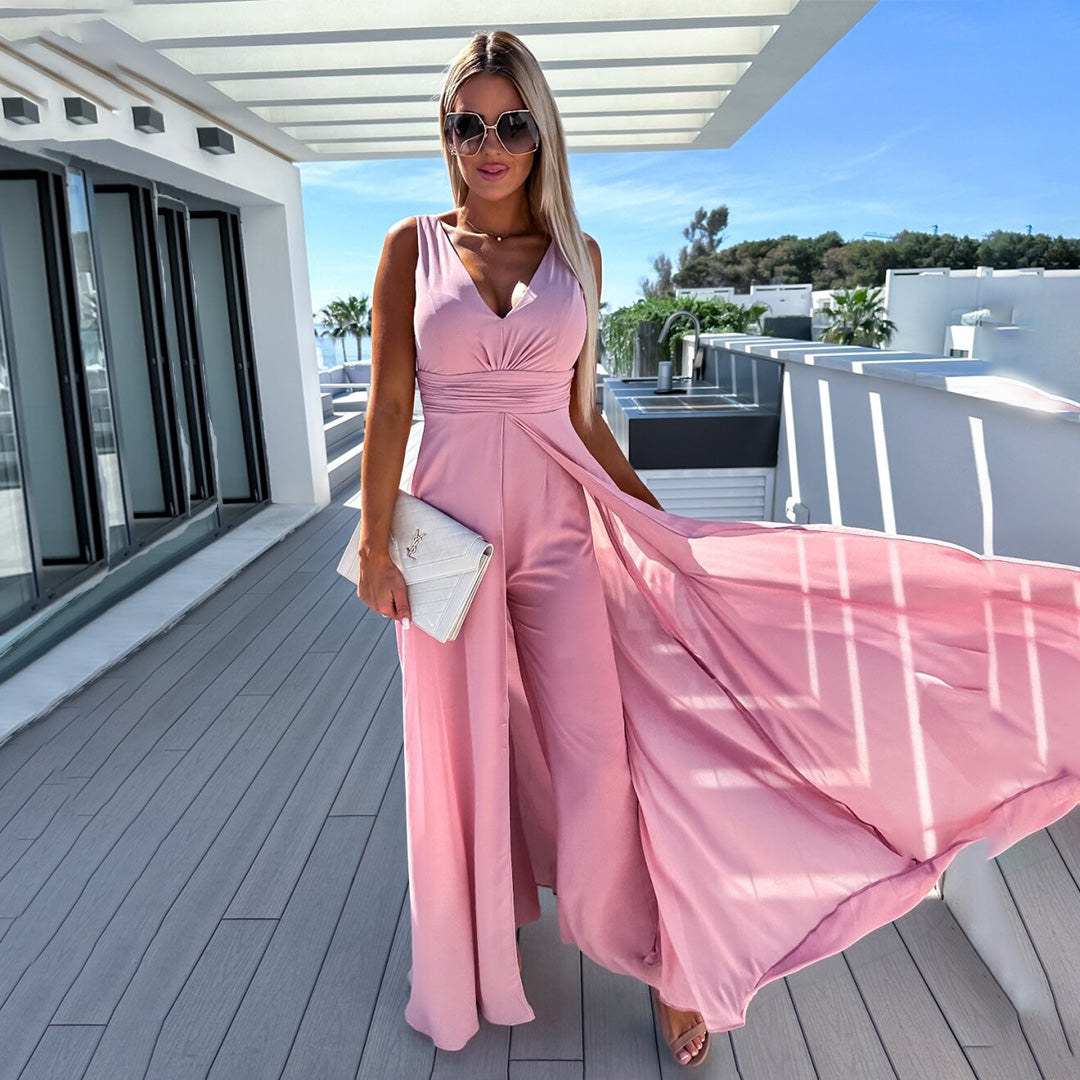 Gala jumpsuit med jeans til kvinder