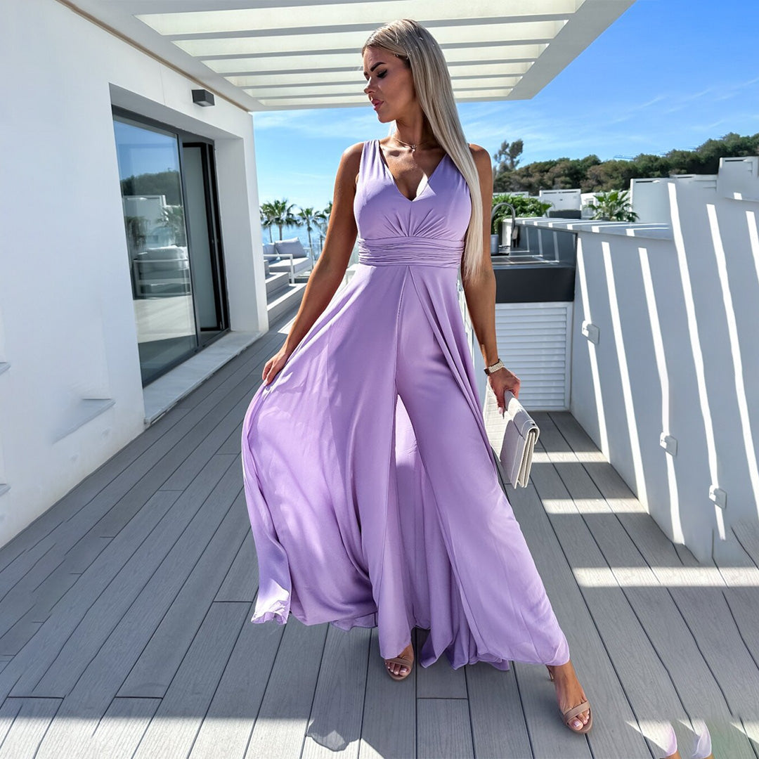 Gala jumpsuit med jeans til kvinder