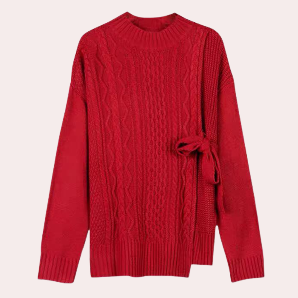 Elegant strikket sweater til kvinder