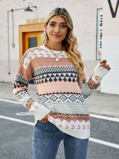 Vintage-sweater til kvinder