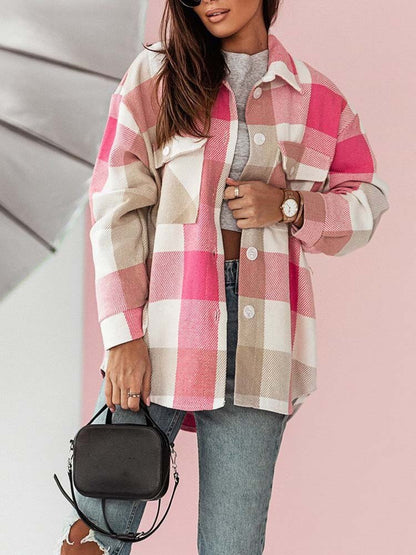 Oversized ternet  skjorte til kvinder