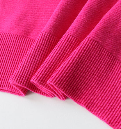 Strikket rullekravesweater til kvinder