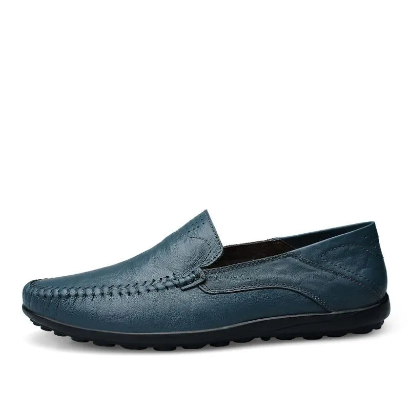 Smarte loafers i læder til mænd