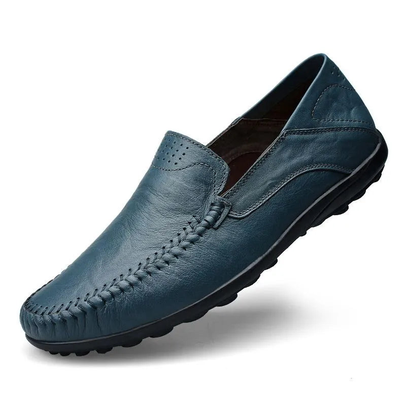 Smarte loafers i læder til mænd