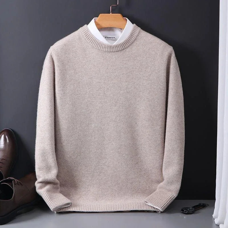 Cashmere-jumper til mænd