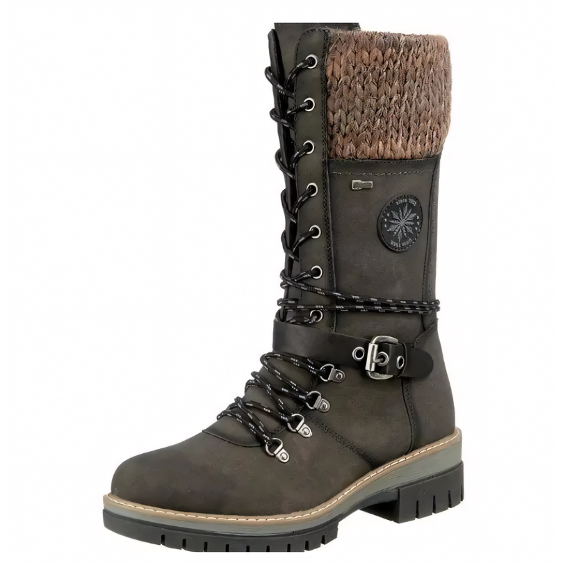 Stilfulde høje snøresko til kvinder