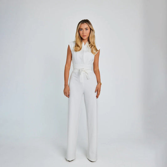 Elegant ærmeløs jumpsuit