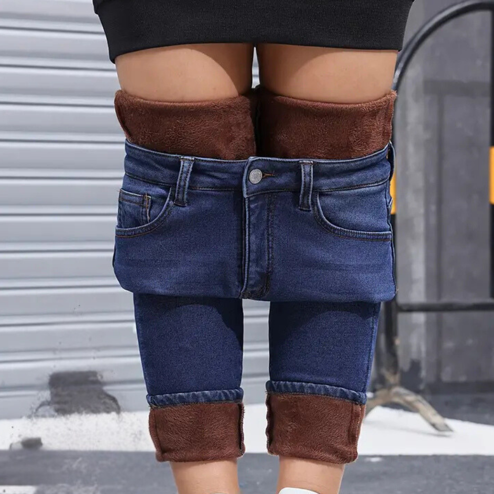 Behagelige og slanke jeans til kvinder