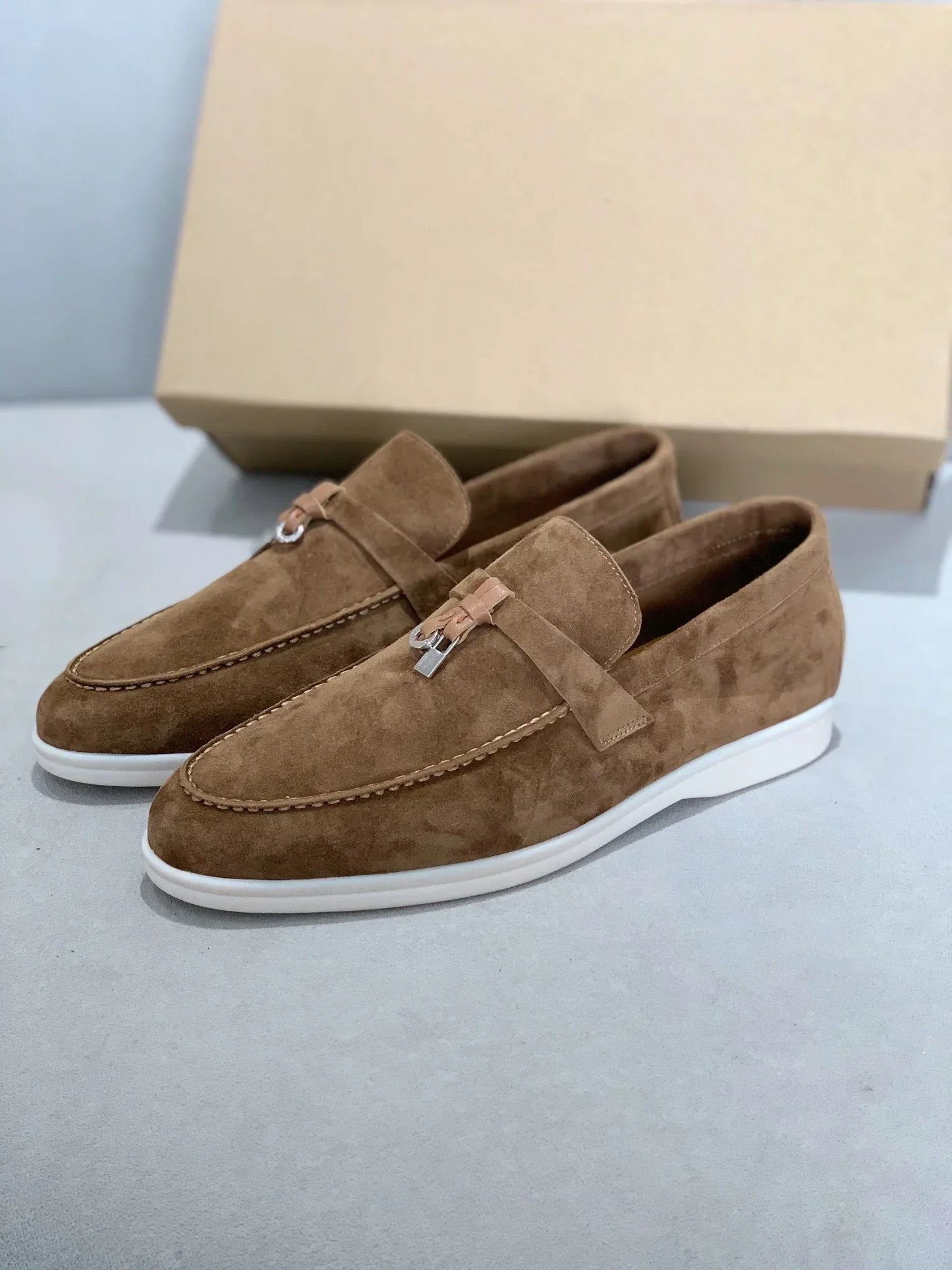 Loafers i førsteklasses læder til mænd