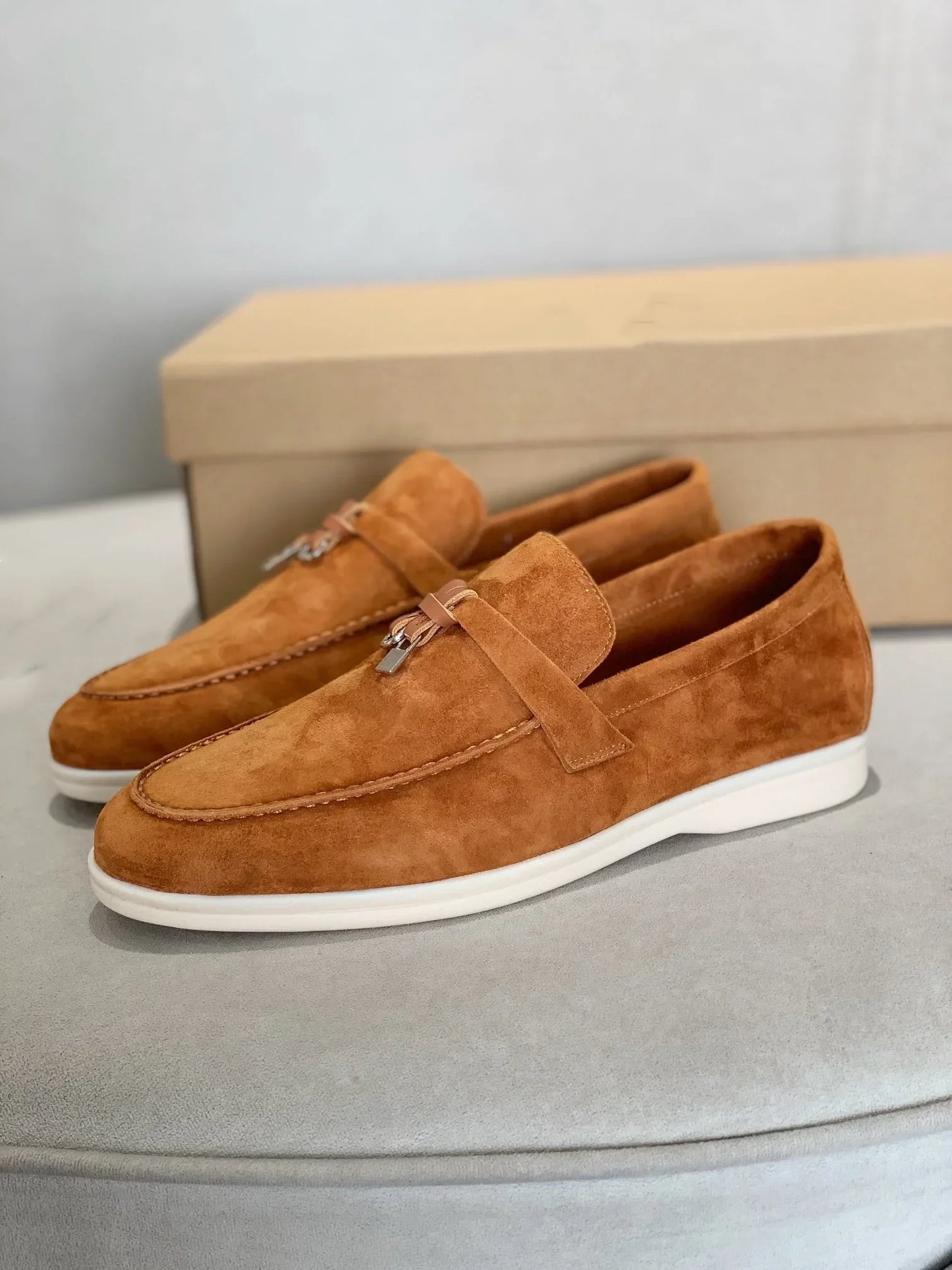 Loafers i førsteklasses læder til mænd