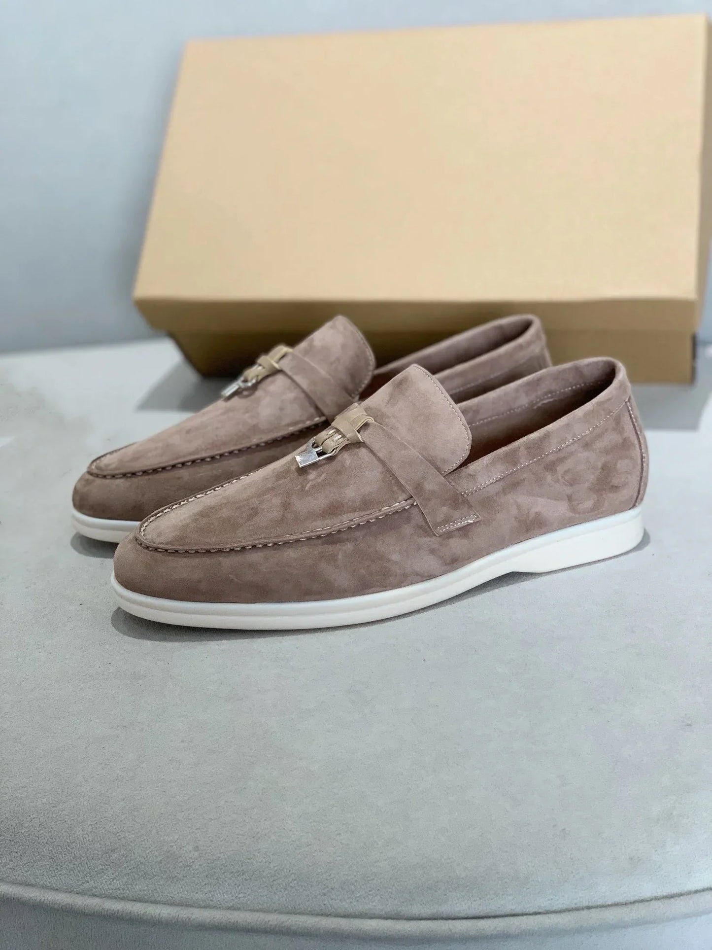 Loafers i førsteklasses læder til mænd