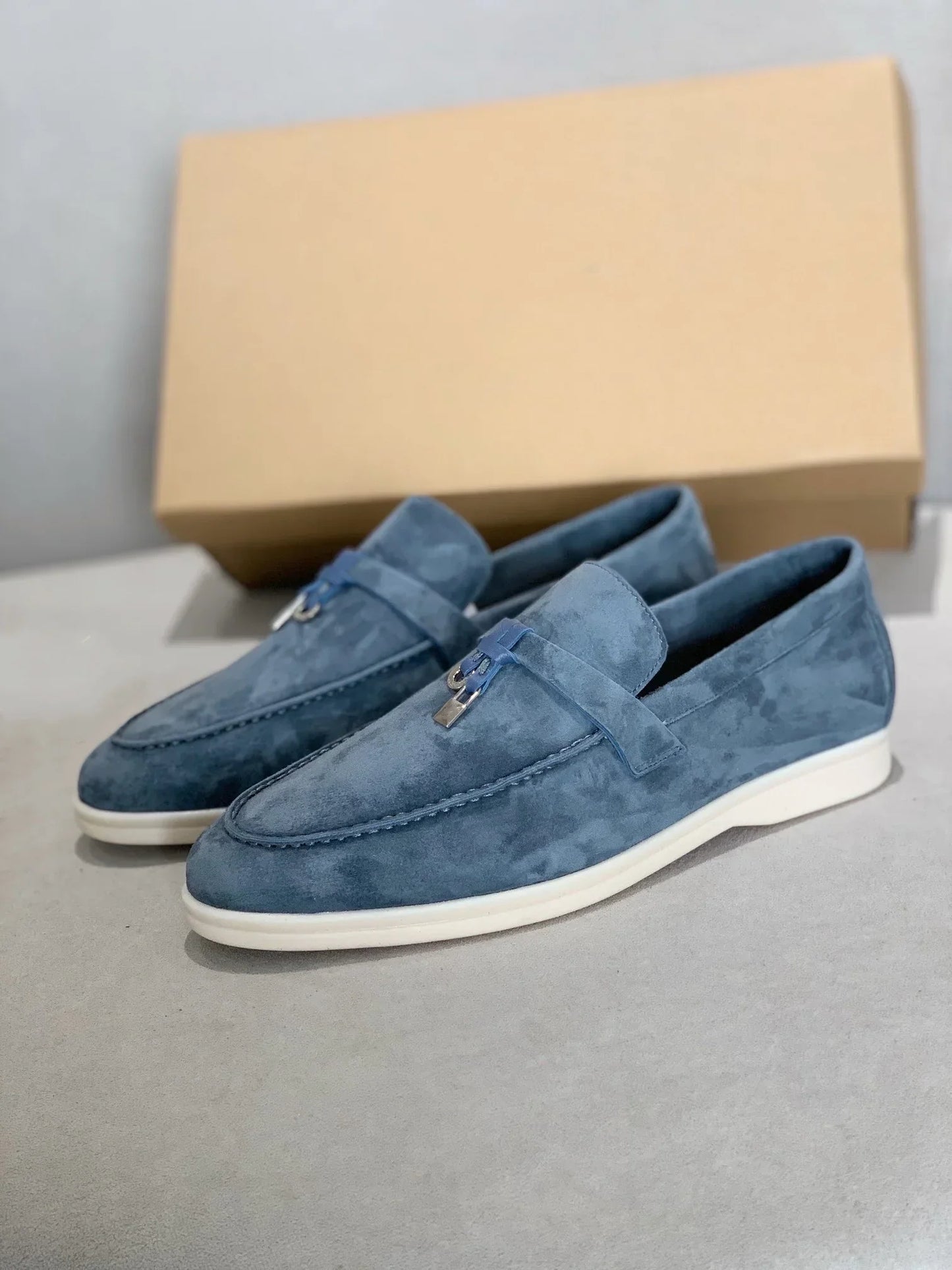 Loafers i førsteklasses læder til mænd