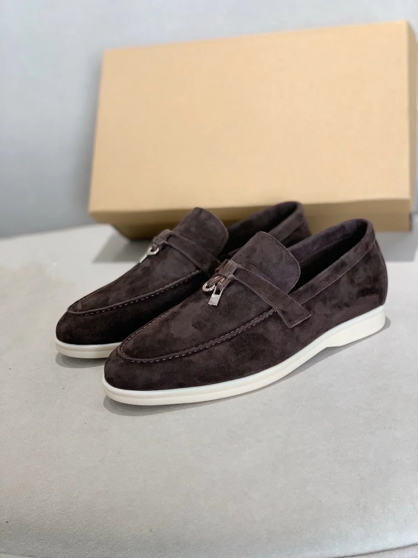 Loafers i førsteklasses læder til mænd