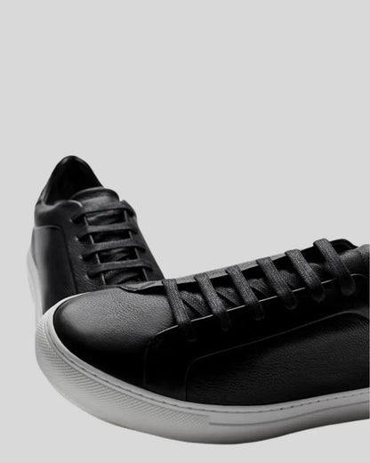Leren Oxford Sort sneakers