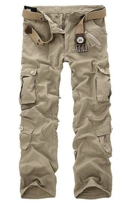Cargo-bukser med otte lommer