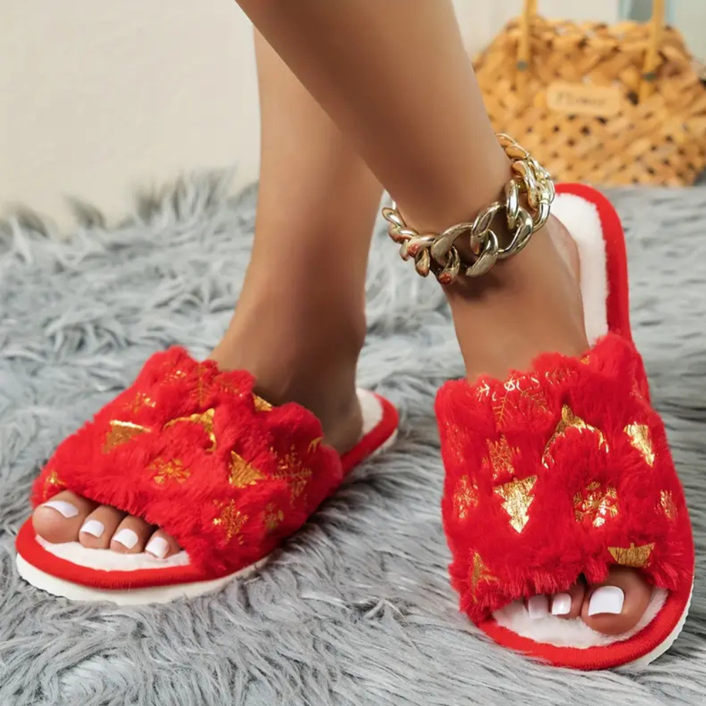 Trendy juletøfler til damer