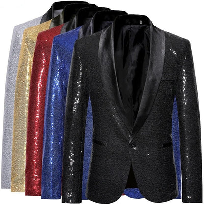 Stilfuld Squin Blazer til herrer