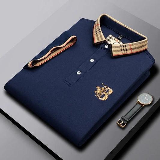 Klassisk og elegant designer-poloshirt til mænd
