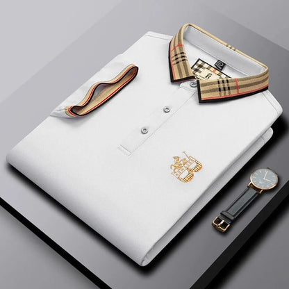Klassisk og elegant designer-poloshirt til mænd
