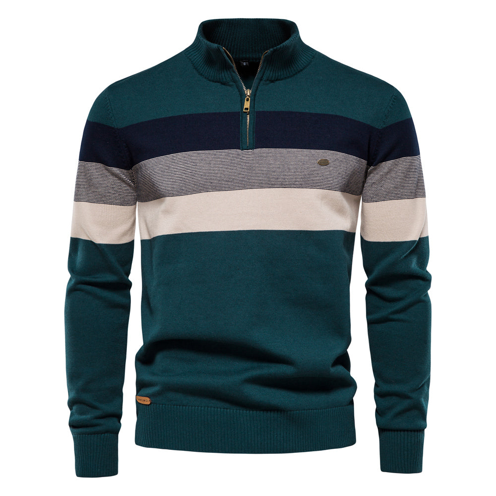 Jumper med høj krave til mænd Casual wear