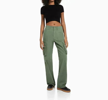 Straight Fit Cargo Pants