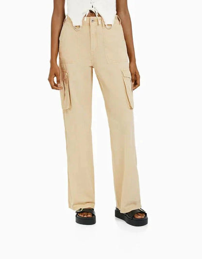 Straight Fit Cargo Pants