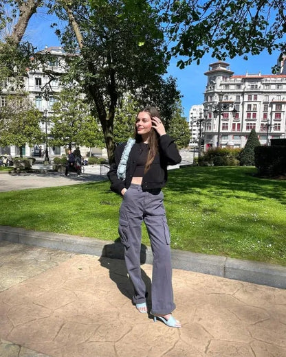 Straight Fit Cargo Pants